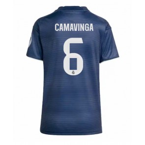 Real Madrid Eduardo Camavinga #6 Gostujuci Dres za Ženska 2025-26 Kratak Rukavima